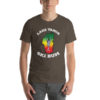 Rasta Skier T-Shirt, white text - Image 4