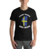 Sweden T-Shirt, white text