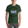California Ski Bum License Plate T-Shirt, black text - Image 3
