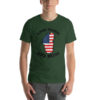 USA T-Shirt, black text - Image 3