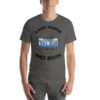 California Ski Bum License Plate T-Shirt, black text - Image 2