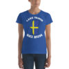 Sweden T-Shirt, white text - Image 6