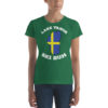 Sweden T-Shirt, white text - Image 5