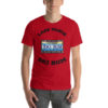 California Ski Bum License Plate T-Shirt, black text - Image 11
