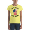 Lake Tahoe Ski Bum T-Shirt, black text - Image 7