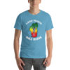 Rasta Skier T-Shirt, white text - Image 9