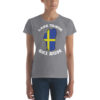 Sweden T-Shirt, white text - Image 3