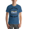 California Ski Bum License Plate T-Shirt, black text - Image 5