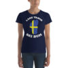 Sweden T-Shirt, white text - Image 2