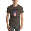 USA T-Shirt, black text - Image 4