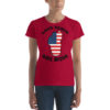 Lake Tahoe Ski Bum T-Shirt, black text - Image 10