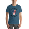 USA T-Shirt, black text - Image 5
