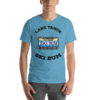 California Ski Bum License Plate T-Shirt, black text - Image 8