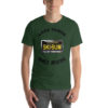 California Ski Bum Black License Plate T-Shirt, black text - Image 4