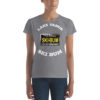 California Ski Bum Black License Plate T-shirt - Image 3