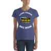 California Ski Bum Black License Plate T-shirt - Image 4