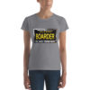 California Boarder Black License Plate T-shirt - Image 4