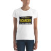 California Boarder Black License Plate T-shirt