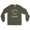 California Ski Bum Black License Plate T-shirt, white text - Image 3