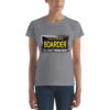 California Boarder Black License Plate T-shirt - Image 3