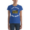 California Ski Bum Black License Plate T-shirt - Image 6