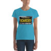 California Boarder Black License Plate T-shirt - Image 9