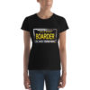 California Boarder Black License Plate T-shirt - Image 2